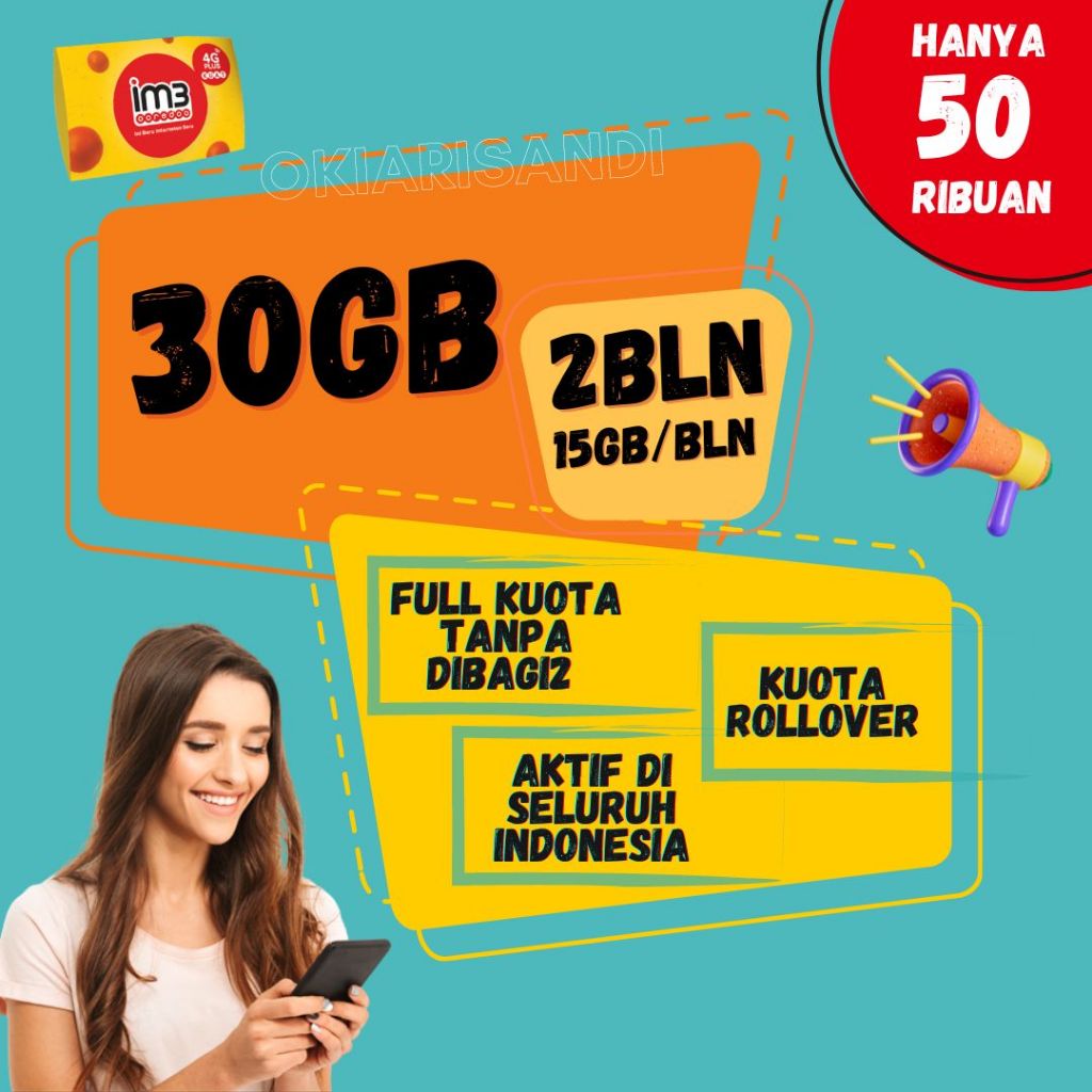 PROMO INDOSAT 200 GB 4 BLN BULAN GARANSI TERMURAH