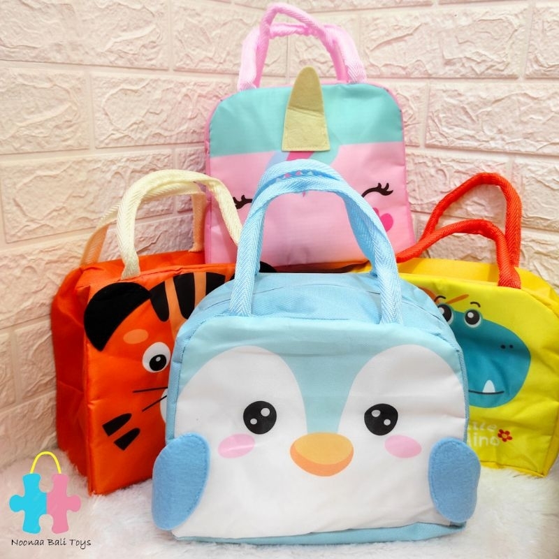 Lunch Bag Karakter Tas Bekal Anak Goodie Bag Ulang Tahun