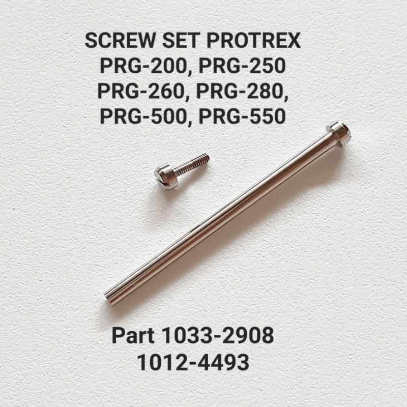 SCREW PROTREX PRG 200 PRG 250 PRG 260 PRG 280 PRG 500 PRG 550 PRW 3500 CASIO ORIGINAL