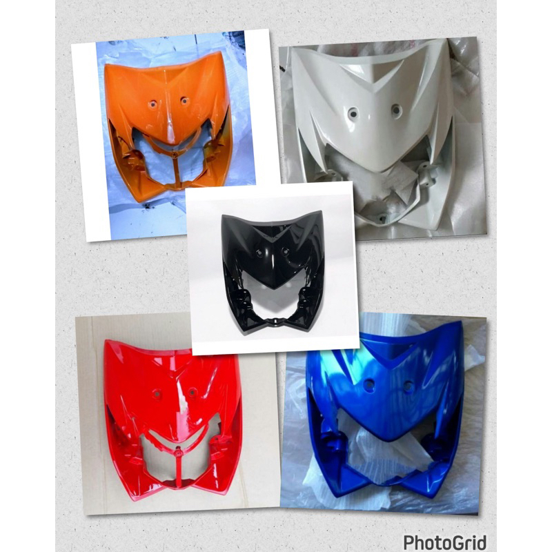 tameng depan blade 110 cover tameng dasi panel depan honda blade 110 R blade 110 lama warna merah pu