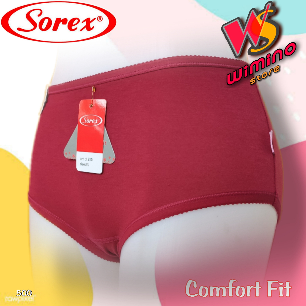 DS500 - SOREX CELANA DALAM WANITA ORIGINAL 100% | CD WANITA | SOREX 1230