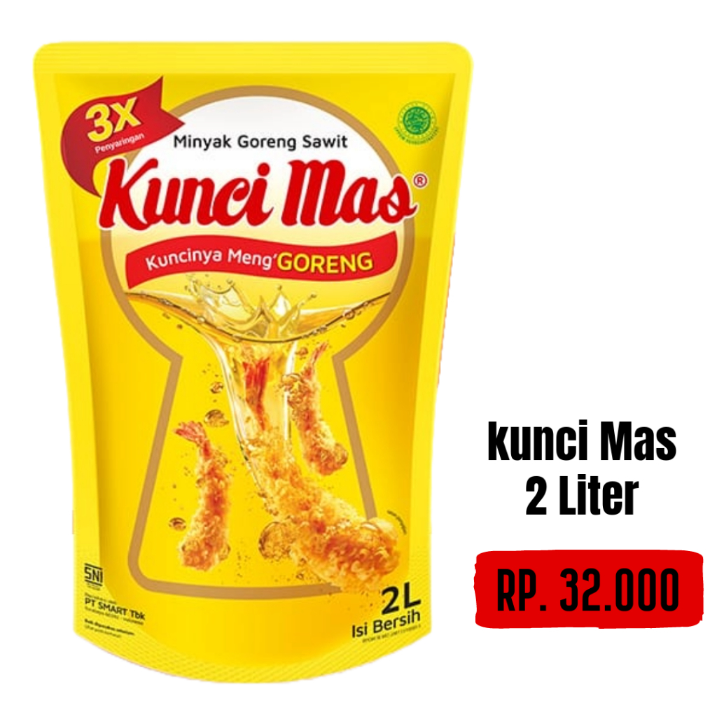 

MINYAK GORENG PREMIUM KUNCIMAS 2 LITER