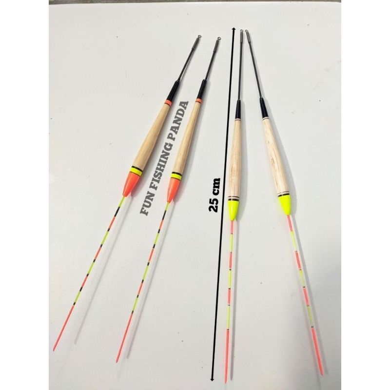 Pelampung pancing anti badai kumbul pancing anti badai fiber panjang 25 cm