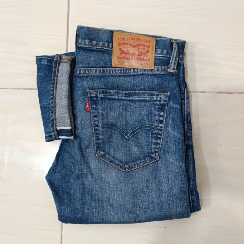 levis 511 japan Selvedge