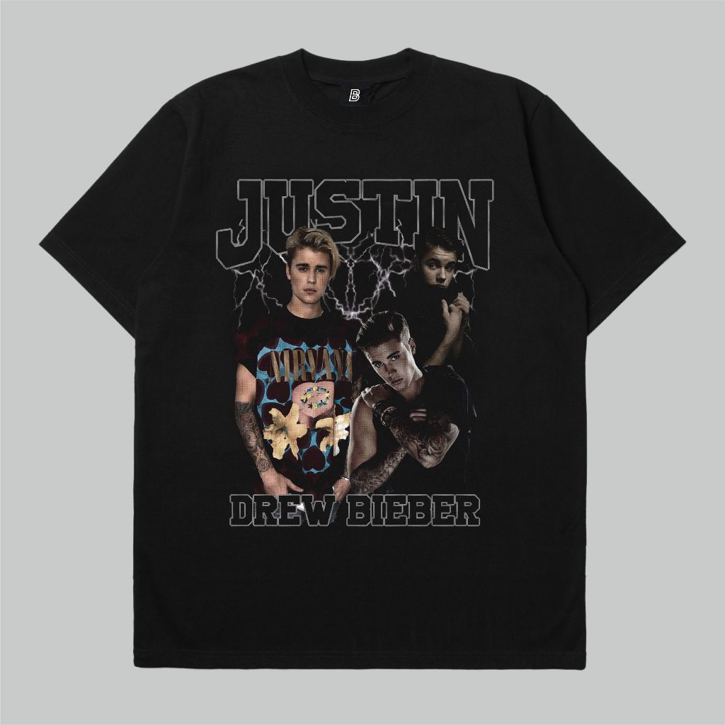 JUSTIN DREW BIEBER | T-shirt Band Mercandise Premium Quality