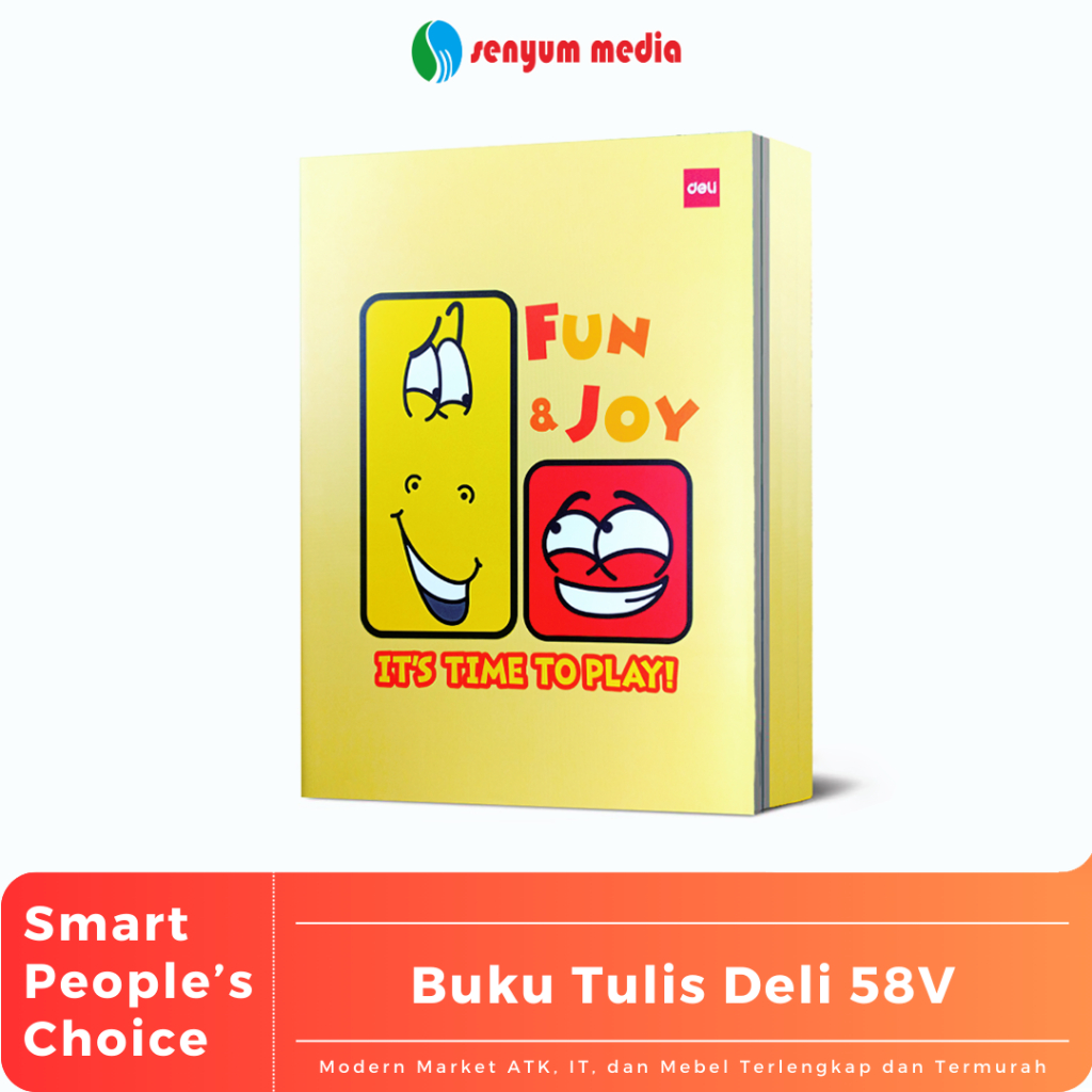 

Buku Tulis DELI 58 Lembar (1 Pack Isi 10 Buku) (S:PAK)
