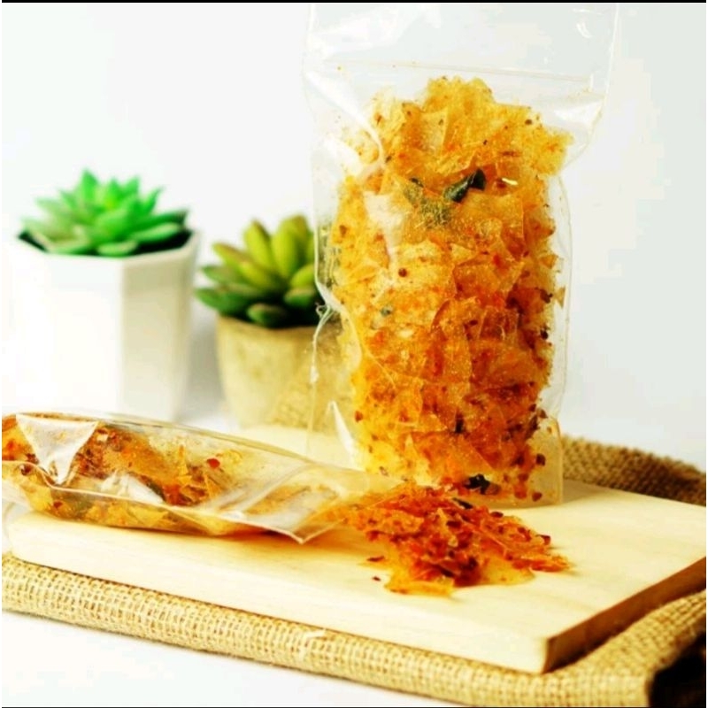 

KRIPIK KACA PEDAS DAUN JERUK