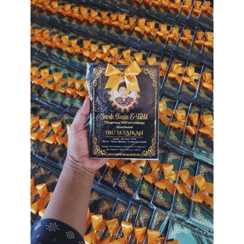 

Buku Yasin custom