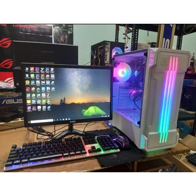 Pc Gaming core i7 - Ram 16gb - monitor 24 inci