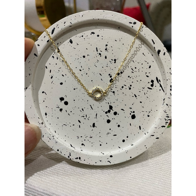 Kalung, Gelang Tangan dan Gelang kaki 925 Lapis emas