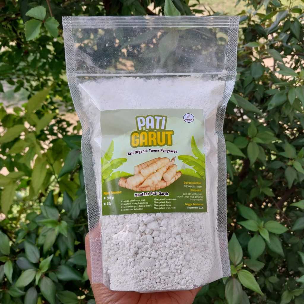 

tepung pati garut 1KG /tepung garut original/herbal asam lambung/serba guna