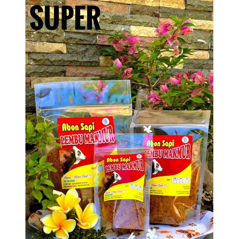 

Abon sapi super Lembu Makmur