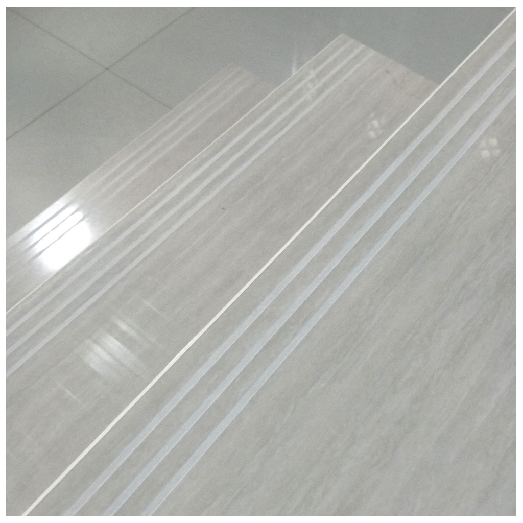 Stepnosing Granit 30x80 Motif Marmer Abu-abu Terang Glossy Lantai Tangga Anti Selip Ori Granite Tile
