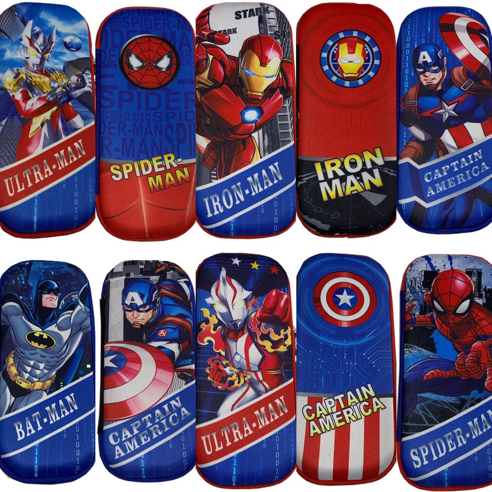 

Serba Murah KOTAK PENSIL ANAK KOTAK PENSIL SUPERMAN SPIDERMAN CAPTAIN AMERICA IRONMAN BATMAN 48