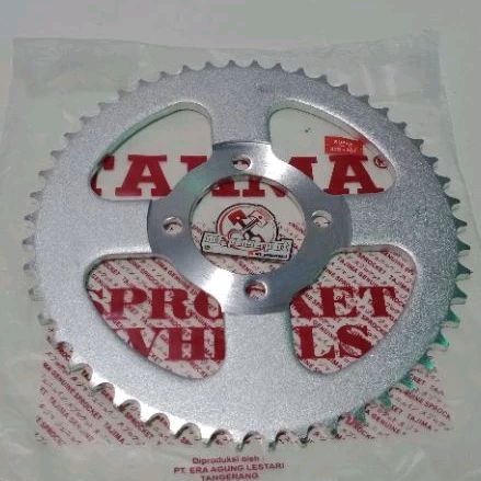 GEAR BELAKANG//GIGI TARIK/GIR 428-50 T//HONDA ASTREA PRIMA SUPRA X 50T GRAND WIN LEGENDA SUPRA FIT L
