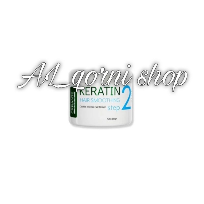 Crrante Keratin Hair Smoothing Netralizer (Step2) 450ml / 250ml Smoothing Keratin / Rebonding / Obat