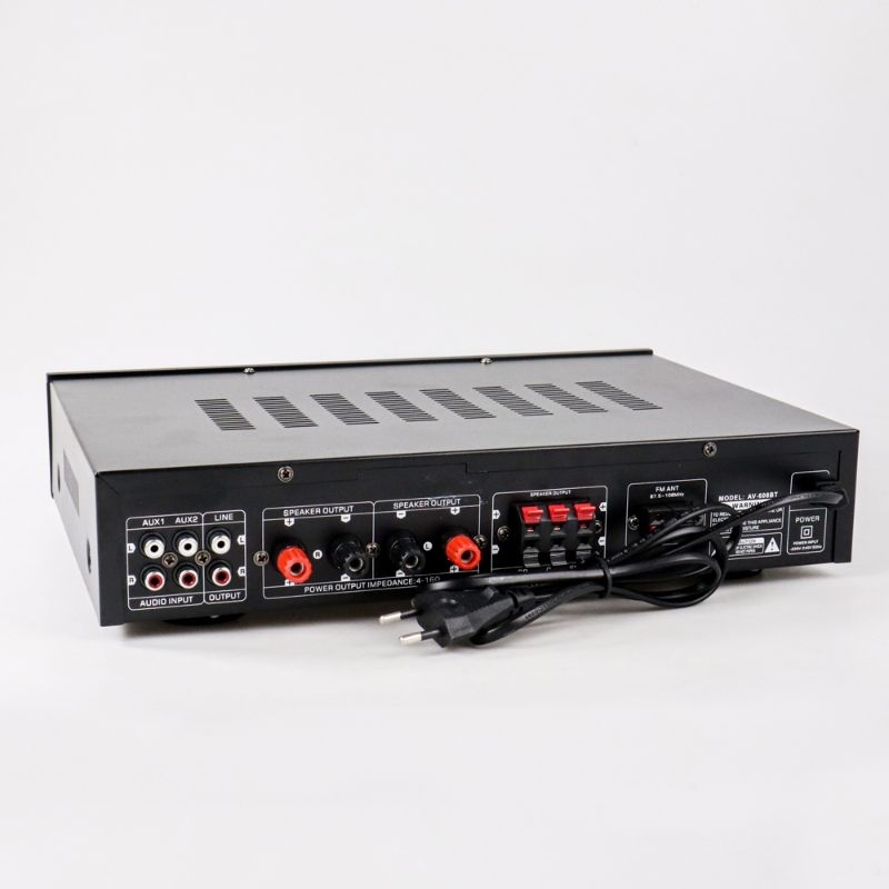 Audio Bluetooth Amplifier Karaoke 5CH 600W - AV-608BT