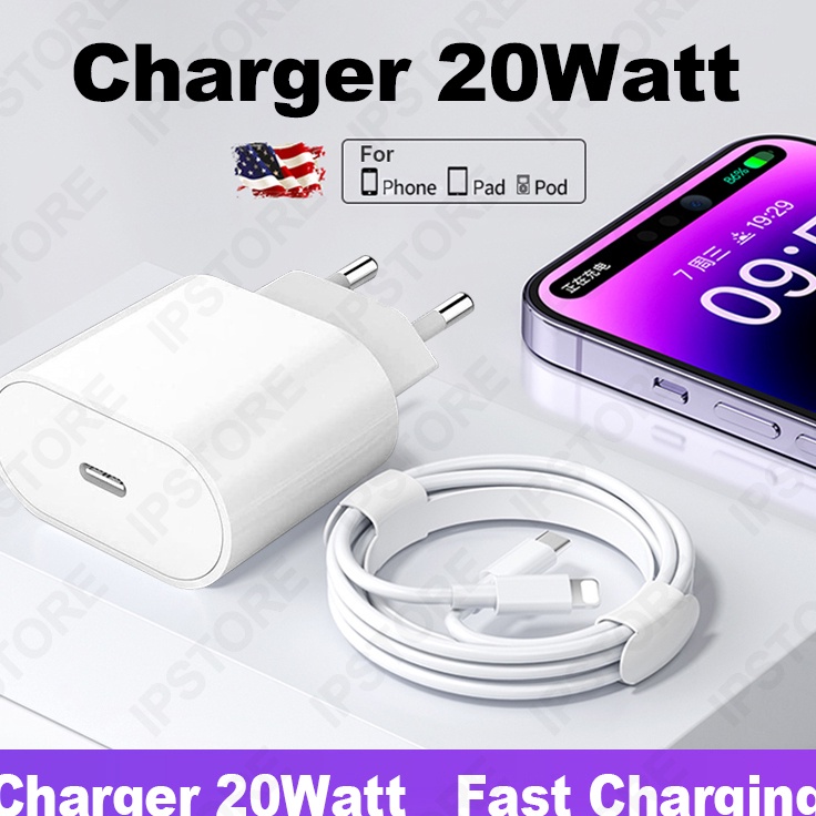 Pasti Murah ReadyCharger iPhone 2W USBC Power Adapter for iPhone Fast Charging Original 1 Garansi Re