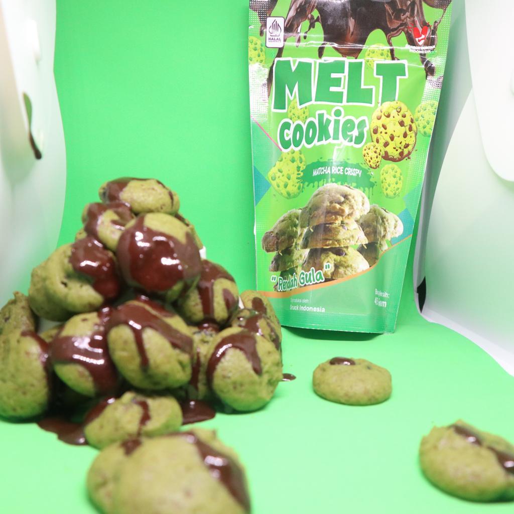 

Melting cookies rasa matcha / green tea snack camilan santai enak renyah murah hemat promo, TERMURAH TERENAK TERBARU