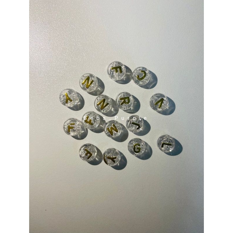 MANIK HURUF BULAT BENING 10mm