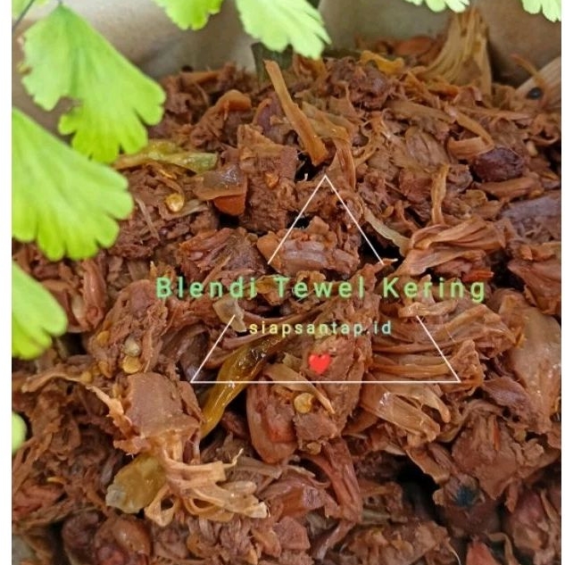 

Blendi Tewel Kering |250g|vacum awet 1 bulan|khas Blitar