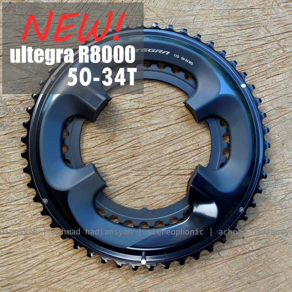 Chainring ULTEGRA R8000 50-34T Chairing R8000 50 34T Chainring 34 50T BCD110 ULTEGRA Chainring 34-50