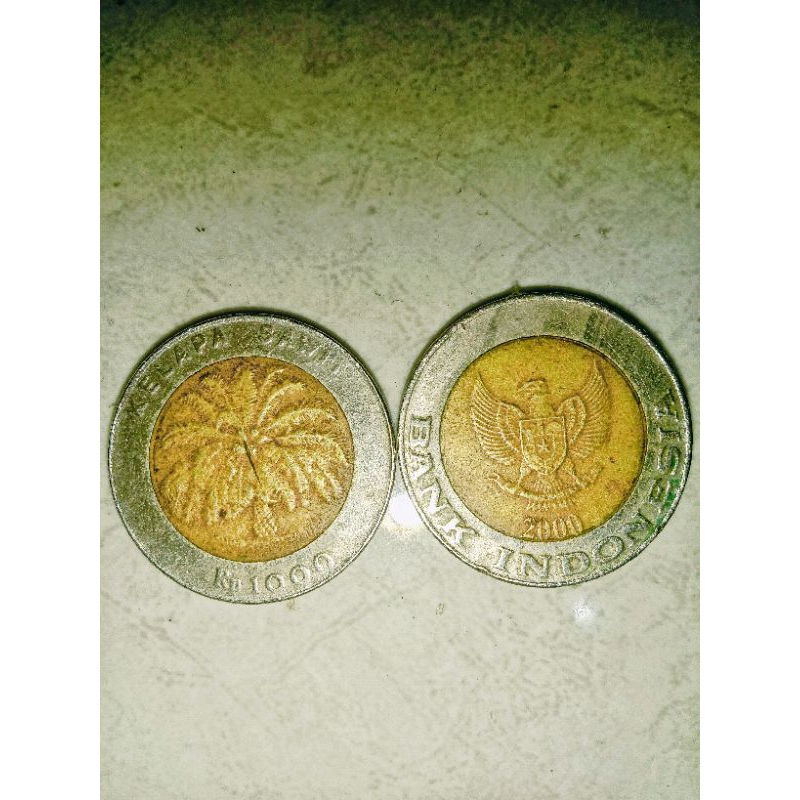 Uang Koin Rp 1000 Kelapa Sawit