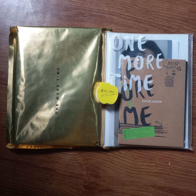 READY CLEARANCE SALE SUPER JUNIOR ALBUM ONE MORE TIME