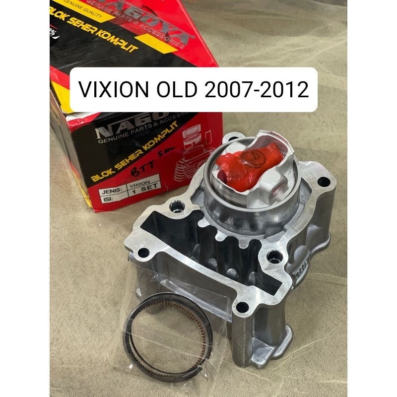 BLOK SEHER PISTON KOMPLIT VIXION 2007 2008 2009 2010 2011 2012 ORIGINAL NAGOYA