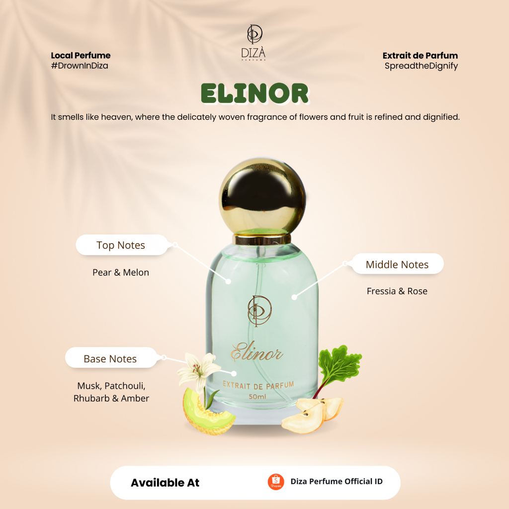 Diza Perfume - Elinor - Extrait de Parfum