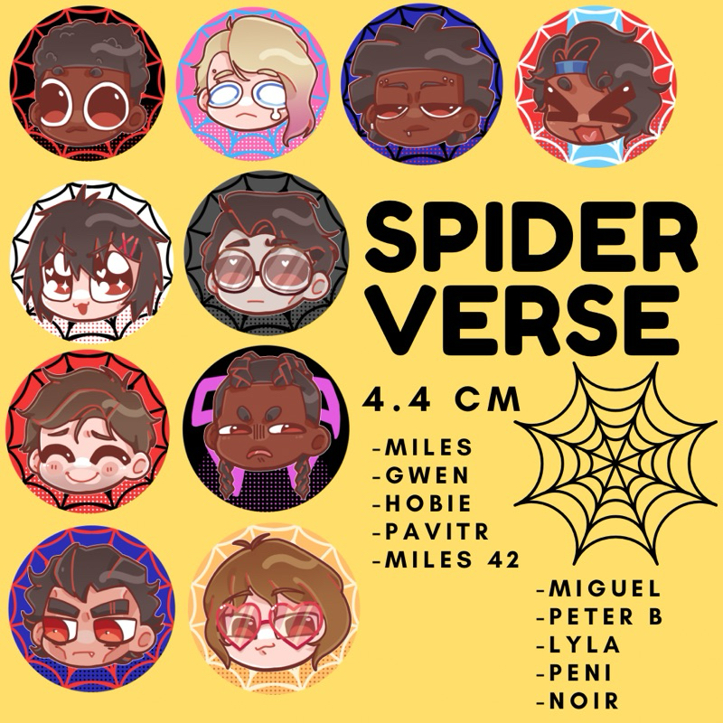 spiderman across the spiderverse | ATSV | pins