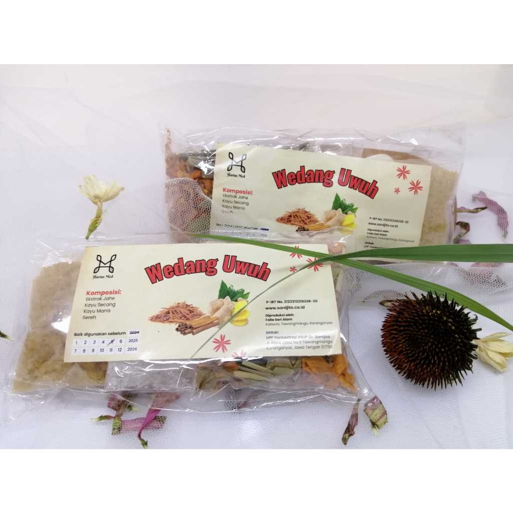 

WEDANG UWUH Dengan Gula Batu | Tanpa Pengawet | Murah | Hortus Medicus