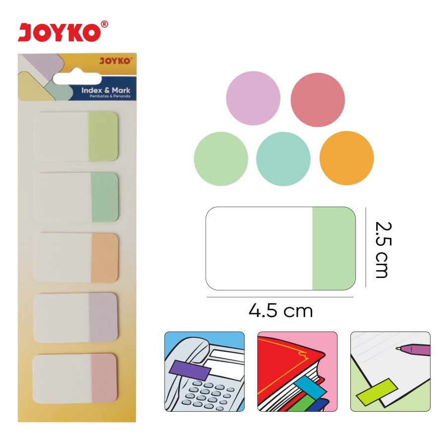 

Index & Mark / Penanda / Pembatas Joyko IM-62 / Plastik