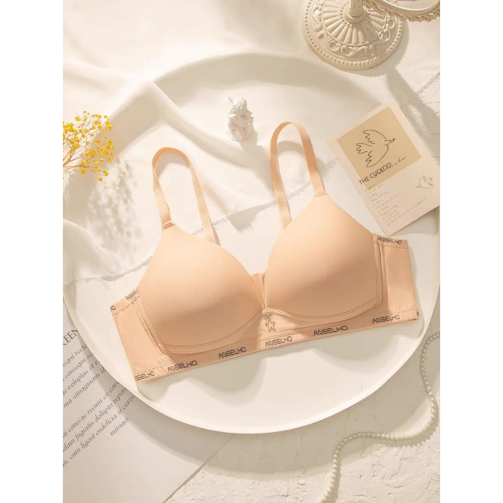 Meng Pai Jiao - Cod| Bra Bh Brukat Sexi Bh Wanita Busa Tipis tanpa  Kawat| Bra Realpicture Bra Impor