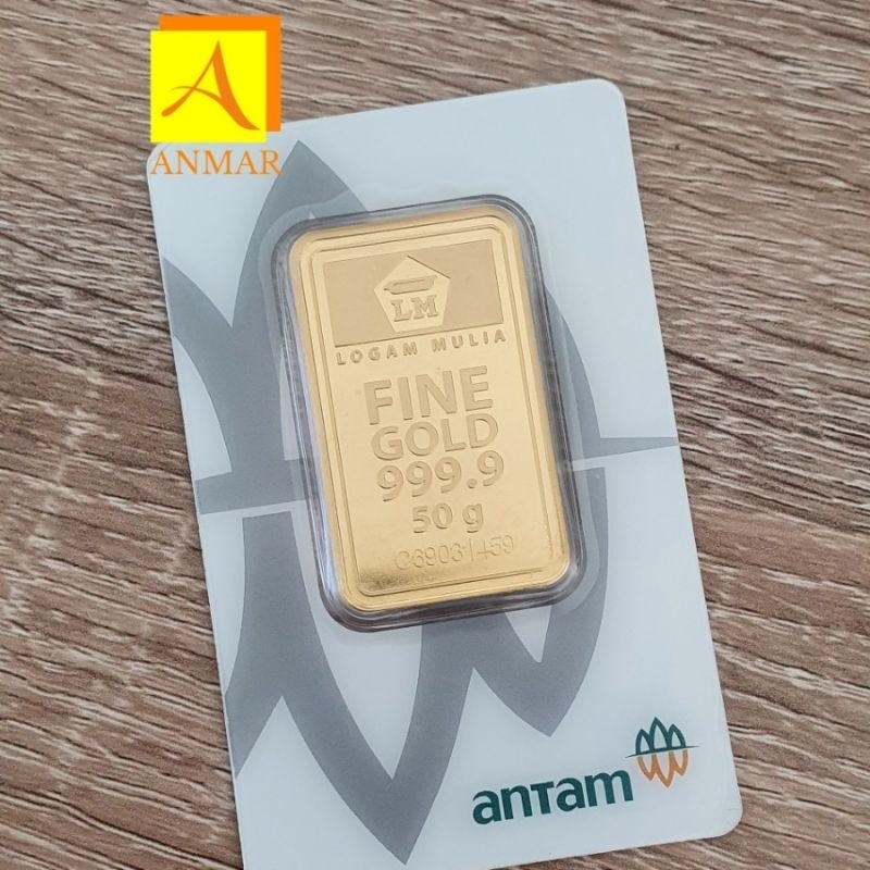 ANTAM 50 GRAM ABU
