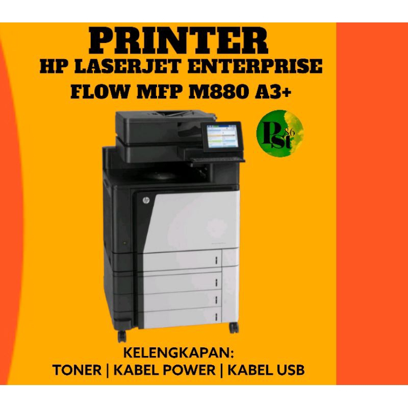 Printer Hp LaserJet Enterprise A3+ M880 Color Multifungsi