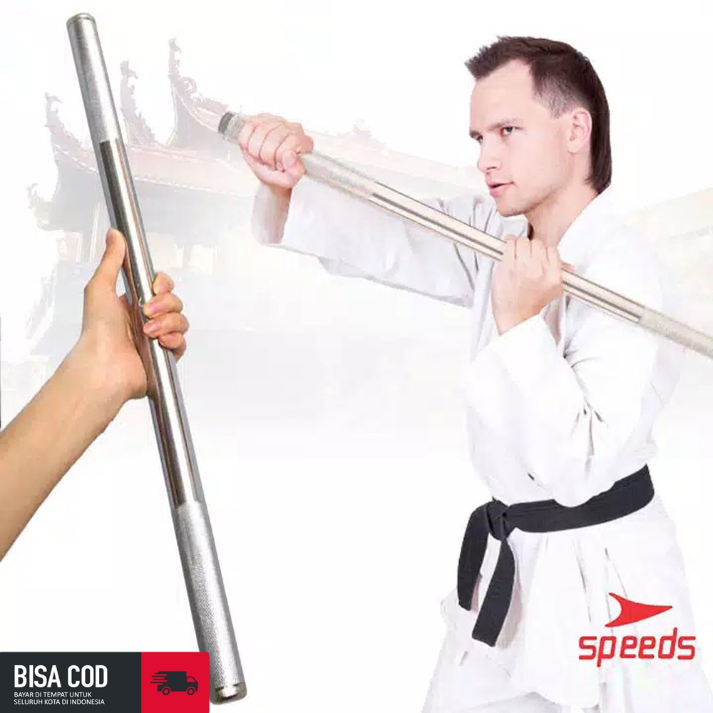 Double Stick Besi Silver / Double Stick Besi / Tongkat Sambung Besi