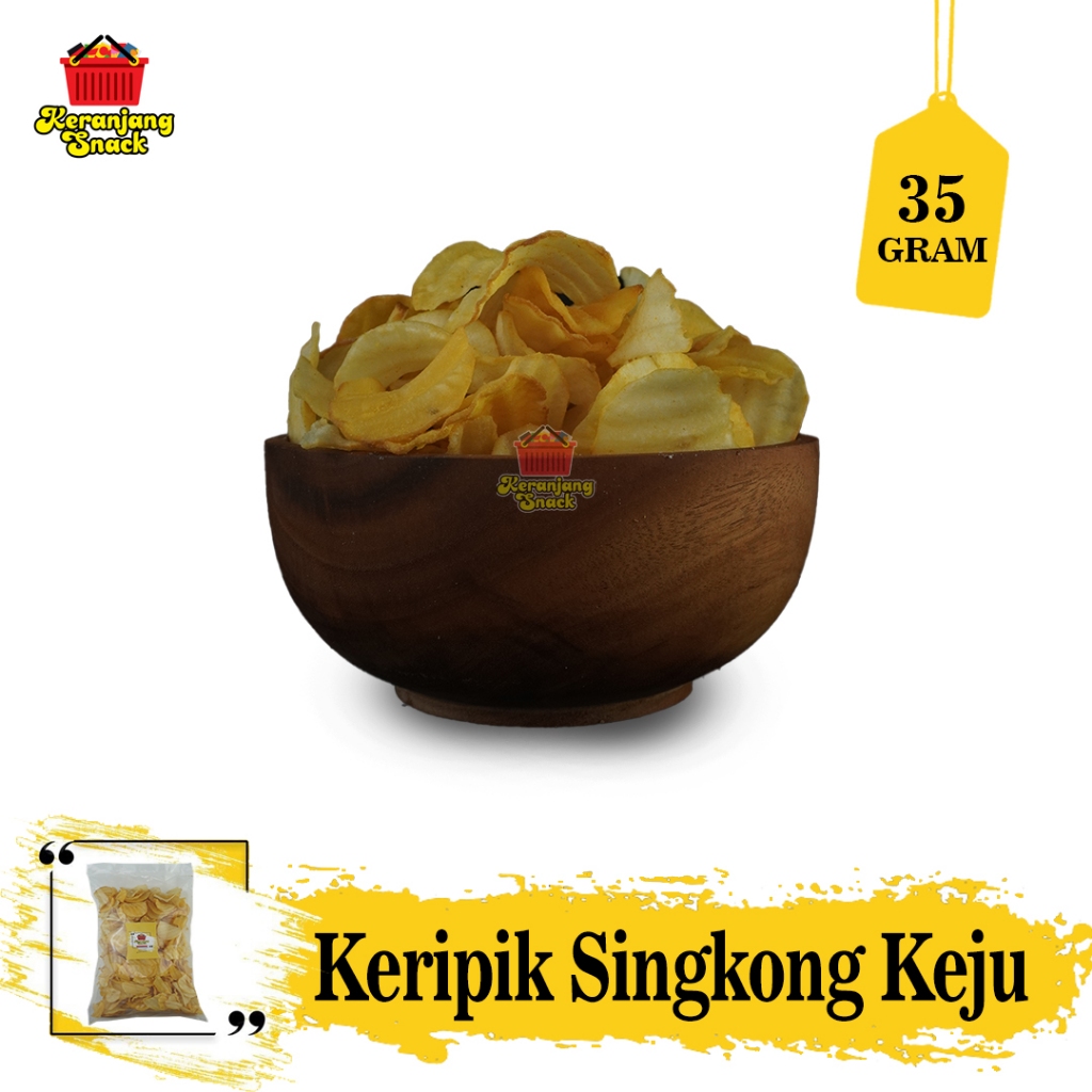 

Keripik Singkong Keju 35g