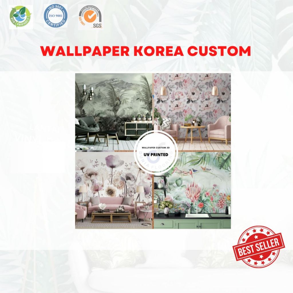 WALLPAPER KOREA 3D CUSTOM MURAL