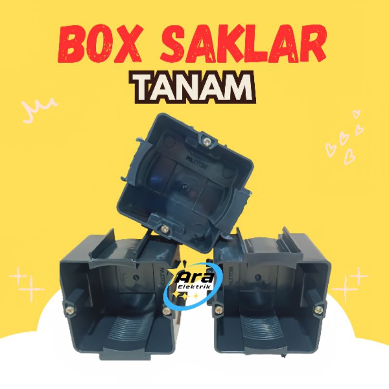 Box Saklar Listrik Tempel Dinding