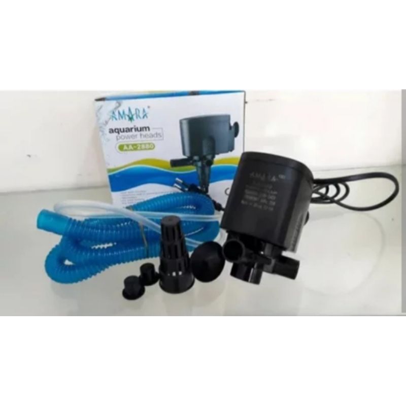 Pompa Celup Aquarium Amara AA 2880 Hidroponik Kolam Aquascape Venturi