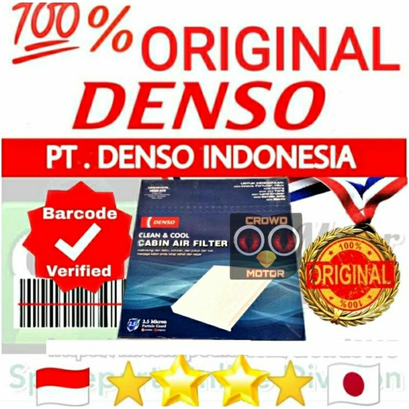Filter Kabin AC INNOVA FORTUNER YARIS VIOS ORI DENSO JEPANG