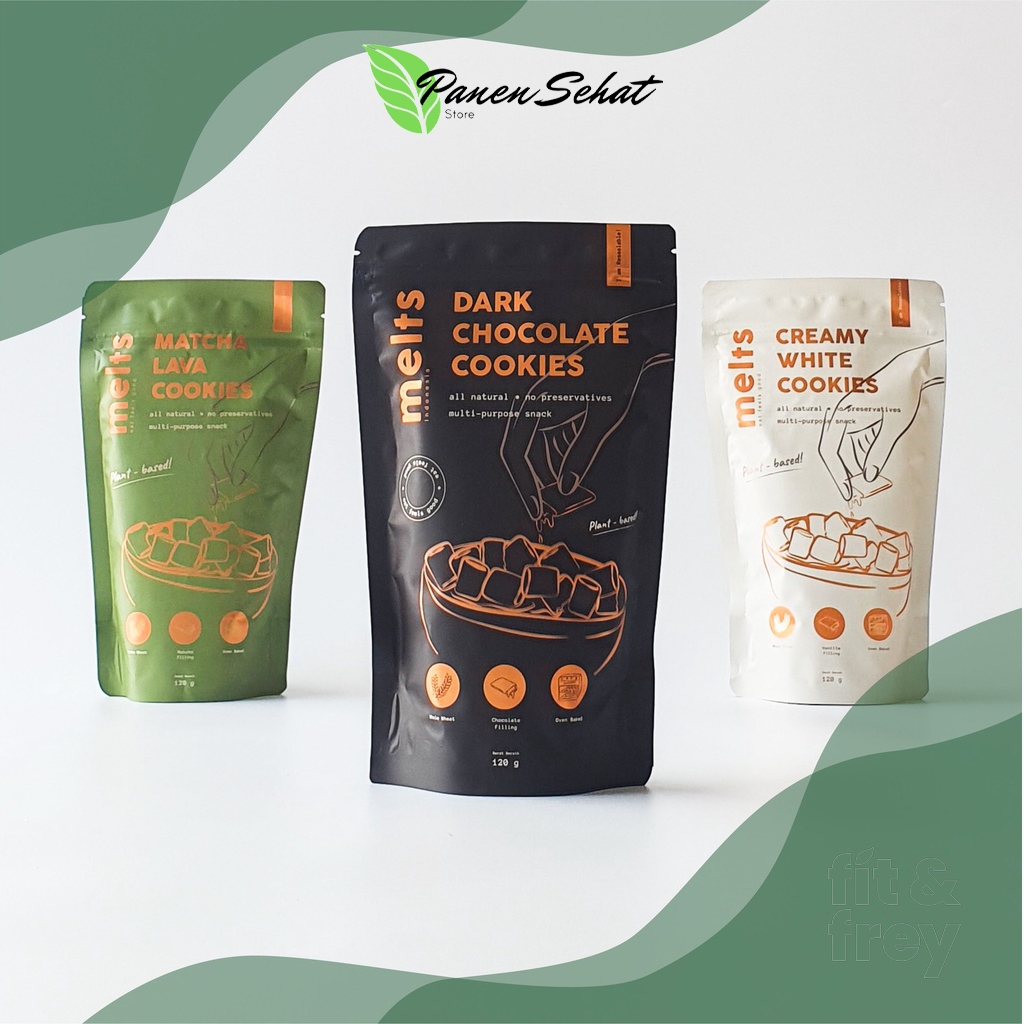 

Dark Chocolate Cookies / Chunky Barks Healthy Snack Cemilan Coklat Sehat - Panen Sehat Store