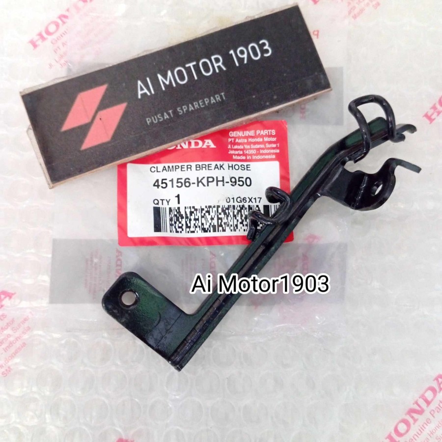 KLEM BRAKE HOSE CLAMPER SELANG REM DPN SUPRA 125 KHARISMA 45156-KPH-950
