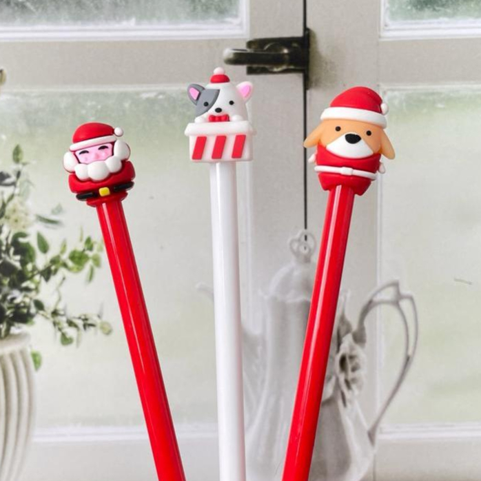 

Pulpen gel NATAL Hewan Cute Lucu ready 3 Variant tinta hitam TERMURAH / Bolpen Natal Chrismast Animal IMUT UNIK Alat Tulis Special Edition Best Seller bisa Grosir dan COD