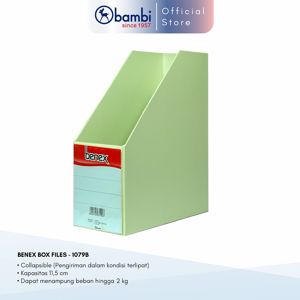 

Benex Box File Magazine All Color Super Big Size 115 mm Original