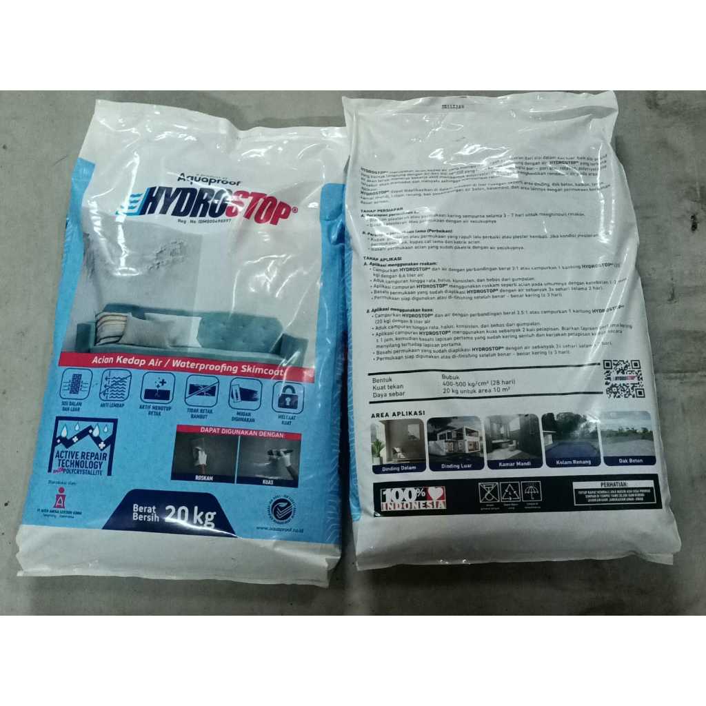HYDROSTOP ACIAN KEDAP AIR - 20 KG Aquaproof