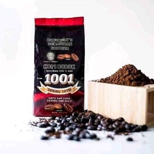 

Kopi 1001 Robusta Asli Bengkulu 95 Gram