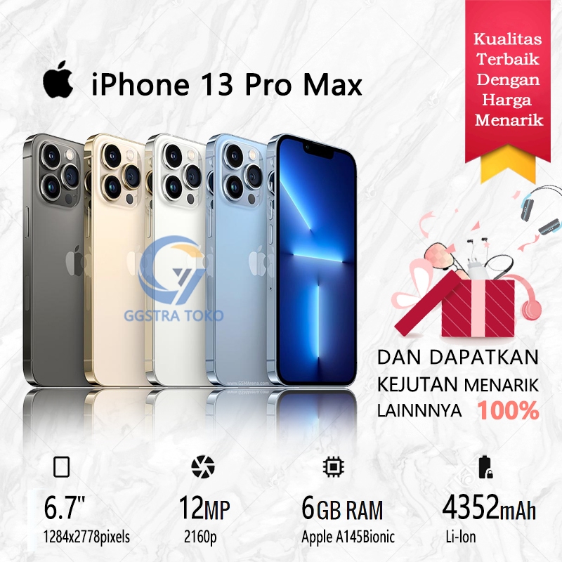 IPhone 13 PRO MAX SECOND ORIGINAL 1TB 512GB 256GB 128GB