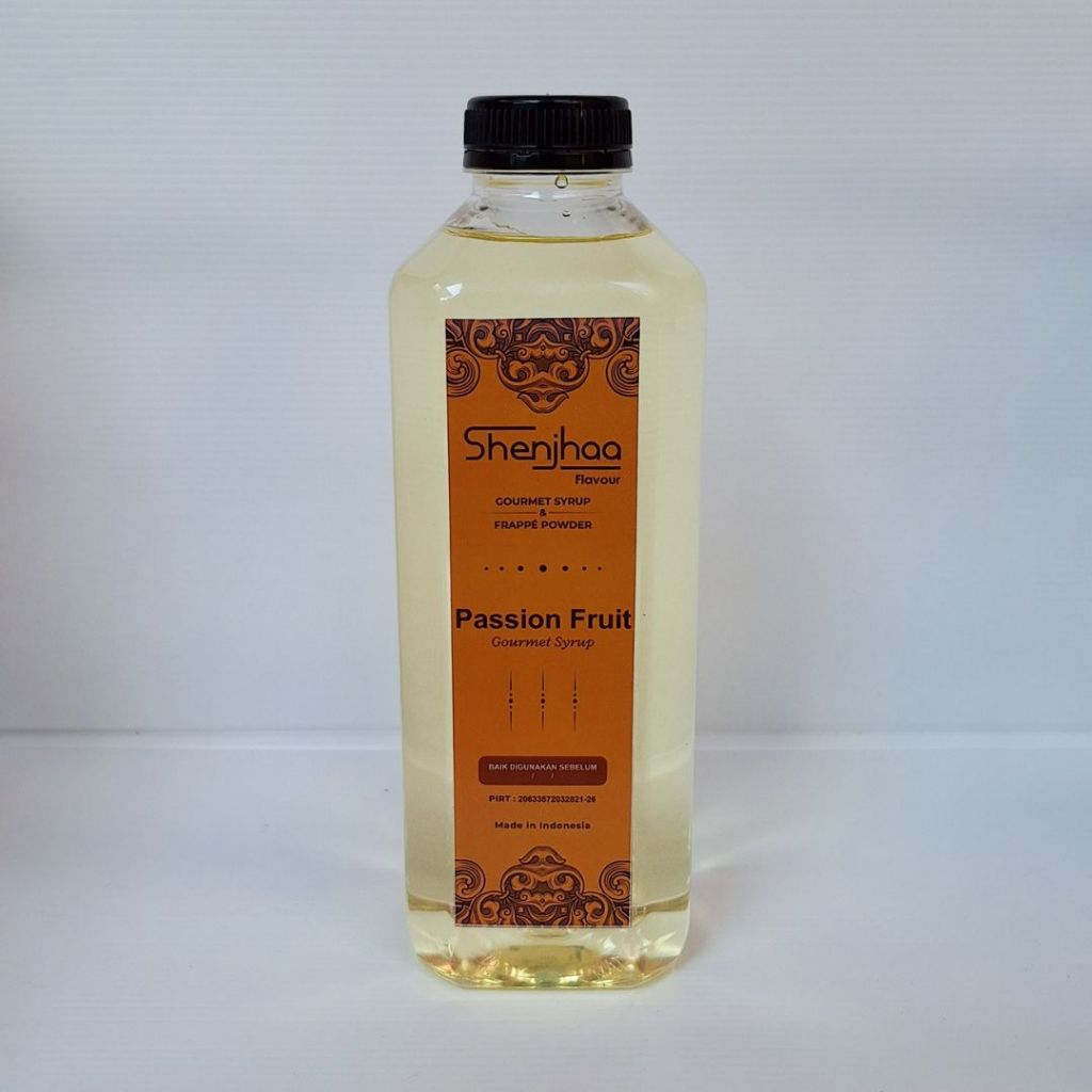 

SHENJHAA Flavour Syrup 1000 ml - PASSION FRUIT